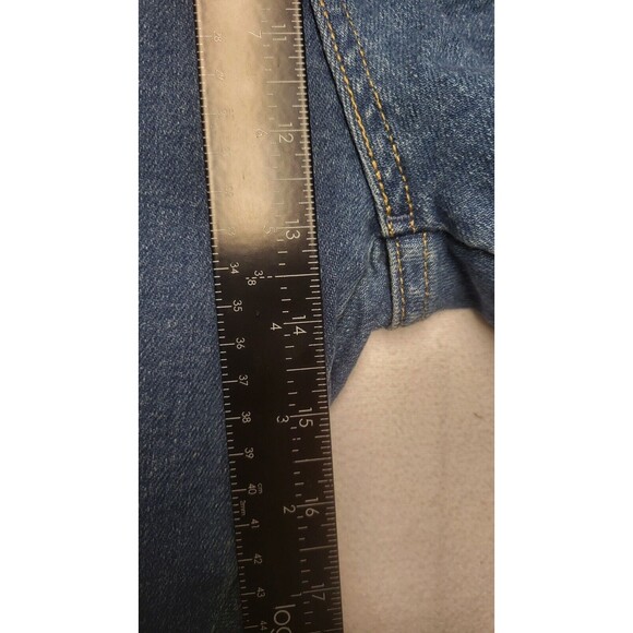 Signature By Levi Heritage Highrise Womens Straight Leg Jeans Size 20 - Picture 5 of 9